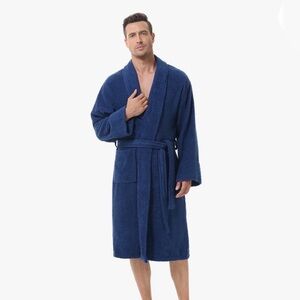 Ink+Ivy Mens Terry Cloth Robe M/L